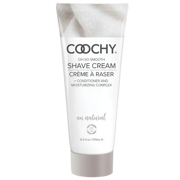 COOCHY Shave Cream - 12.5 oz Au Natural - Body & Bath Products
