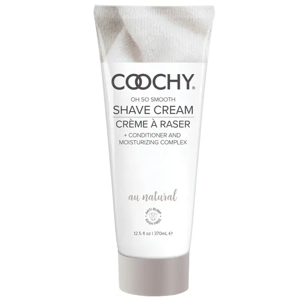COOCHY Shave Cream - 12.5 oz Au Natural - Body & Bath Products