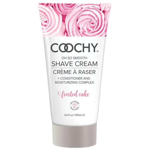 COOCHY Shave Cream - 3.4 oz Frosted Cake - Body & Bath Products