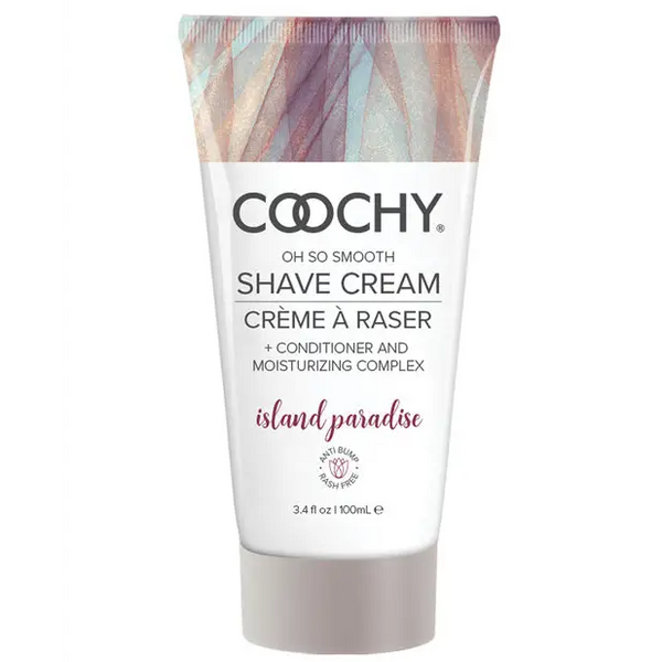 COOCHY Shave Cream - 3.4 oz Island Paradise - Body & Bath Products
