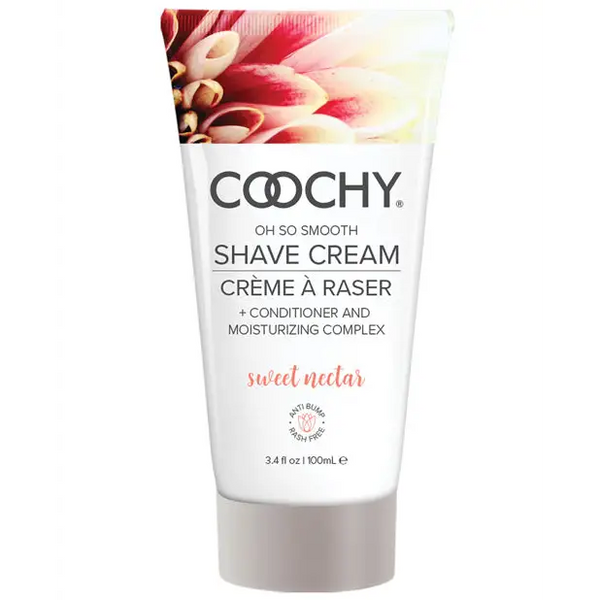 COOCHY Shave Cream - 3.4 oz Sweet Nectar - Body & Bath Products