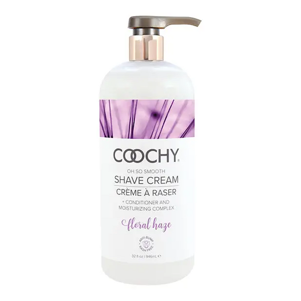 COOCHY Shave Cream - 32 oz Floral Haze - Body & Bath Products