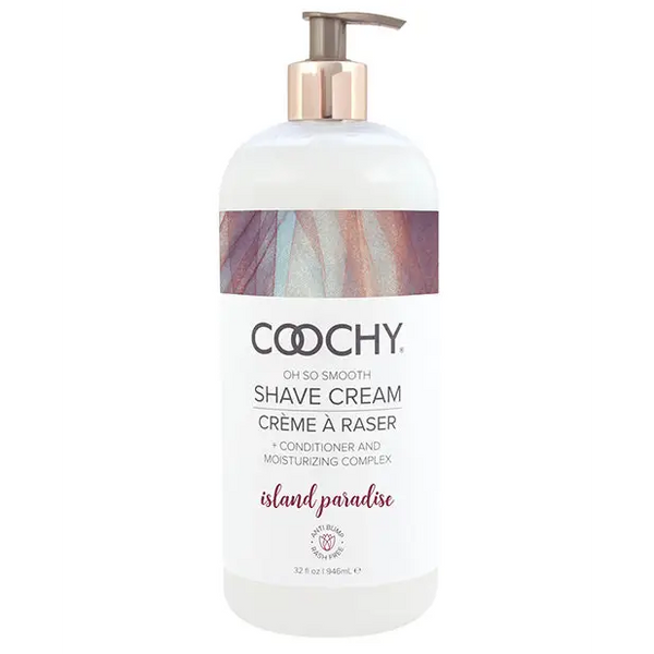 COOCHY Shave Cream - 32 oz Island Paradise - Body & Bath Products