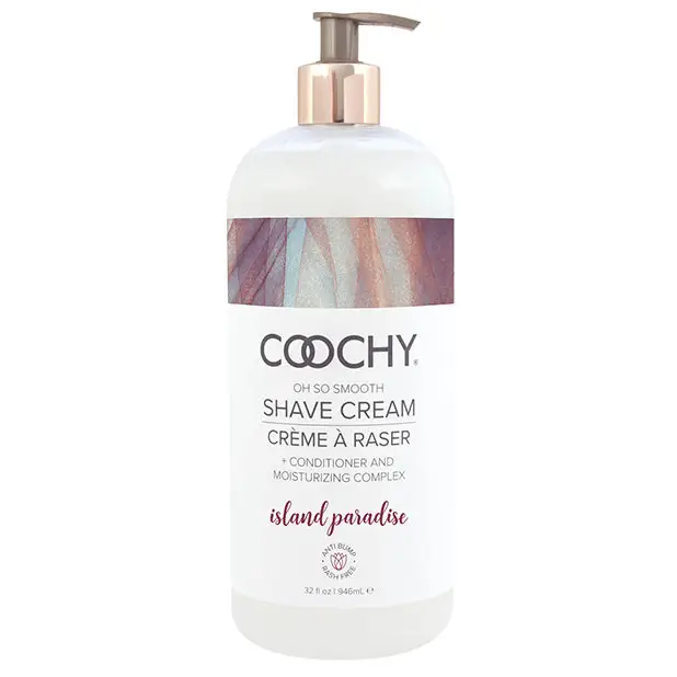 COOCHY Shave Cream - 32 oz Island Paradise - Body & Bath Products