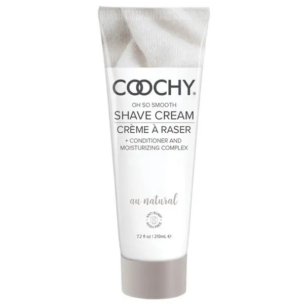 COOCHY Shave Cream - 7.2 oz Au Natural - Body & Bath Products