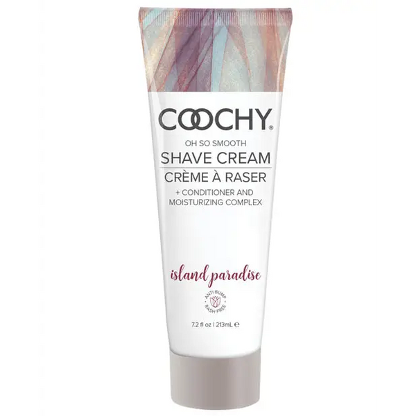 COOCHY Shave Cream - 7.2 oz Island Paradise - Body & Bath Products