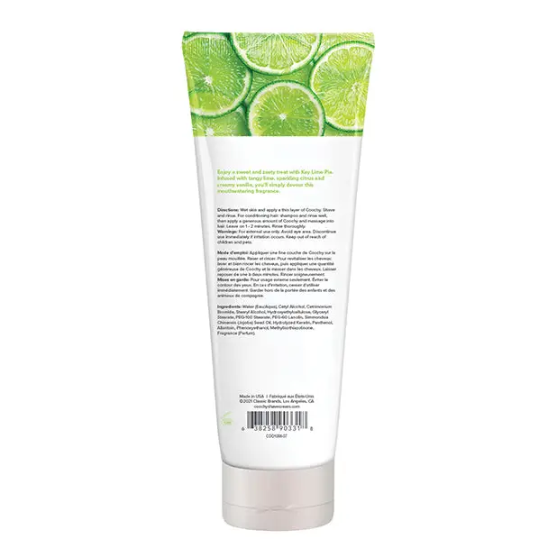 COOCHY Shave Cream - 7.2 oz Key Lime Pie - Body & Bath Products