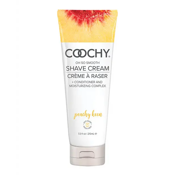 COOCHY Shave Cream - 7.2 oz Peachy Keen - Body & Bath Products
