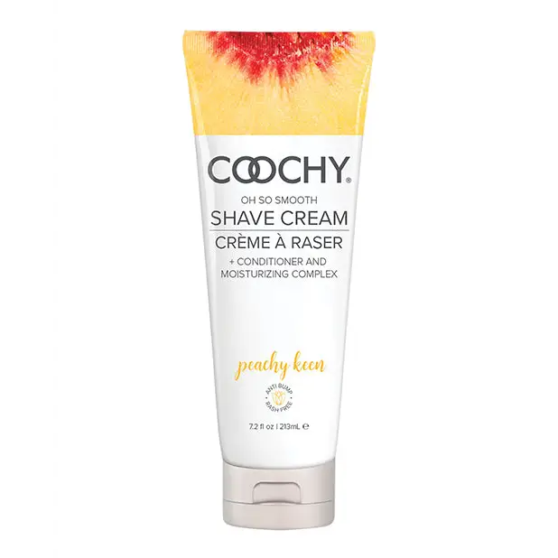 COOCHY Shave Cream - 7.2 oz Peachy Keen - Body & Bath Products
