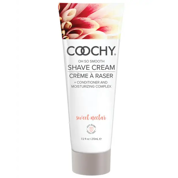 COOCHY Shave Cream - 7.2 oz Sweet Nectar - Body & Bath Products