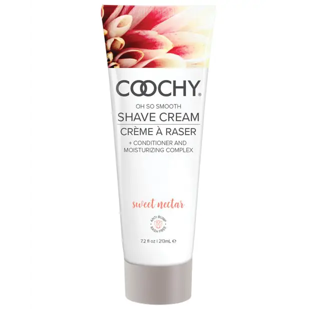COOCHY Shave Cream - 7.2 oz Sweet Nectar - Body & Bath Products