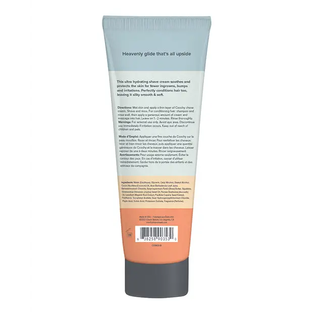 COOCHY Ultra Hydrating Shave Cream - 8.5 oz Mango Coconut - Body & Bath Products