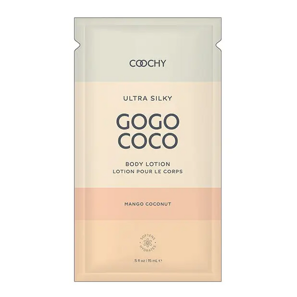 COOCHY Ultra Silky Body Lotion Foil -.35 oz Mango Coconut - Body & Bath Products