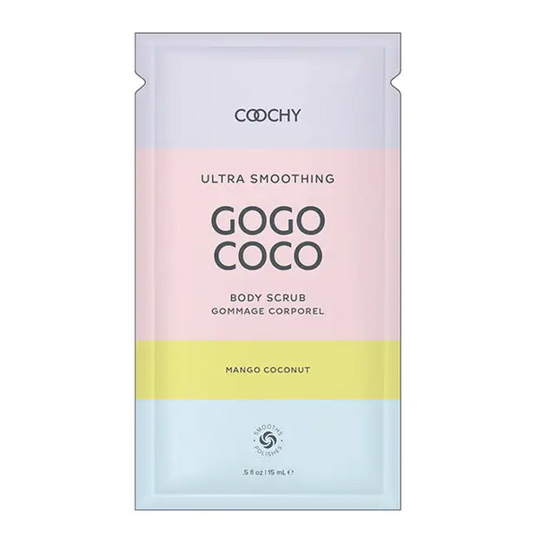 COOCHY Ultra Smoothing Body Scrub Foil -.35 oz Mango Coconut - Body & Bath Products