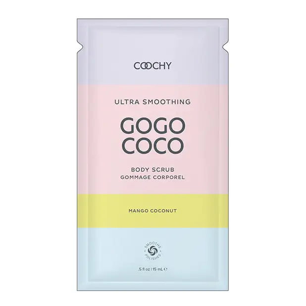 COOCHY Ultra Smoothing Body Scrub Foil -.35 oz Mango Coconut - Body & Bath Products