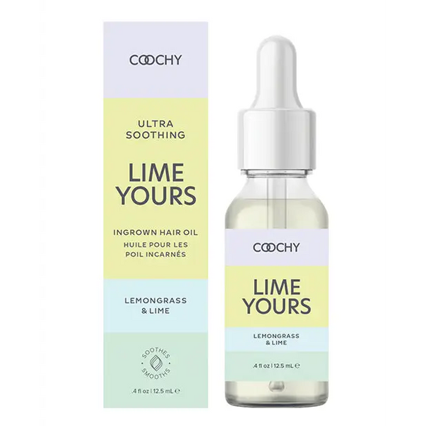 COOCHY Ultra Soothing Ingrown Hair Oil -.5 oz Lemongrass Lime - Body & Bath Products