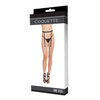 Coquette Darque Elastic & Chain Garterbelt BK O/S - Lingerie - Packaged