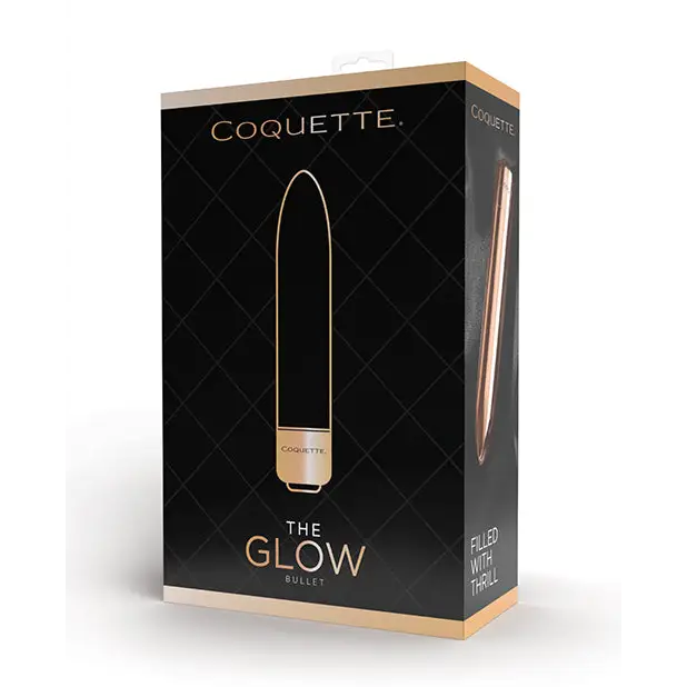 Coquette The Glow Bullet - Black/Rose Gold - Stimulators