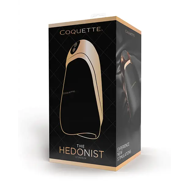 Coquette The Hedonist Stroker - Black/Rose Gold - Dolls & Masturbators