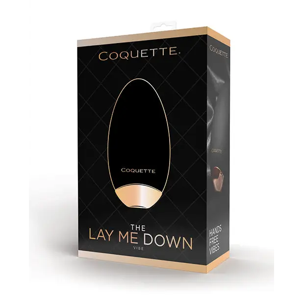 Coquette The Lay Me Down Vibe - Black/Rose Gold - Stimulators