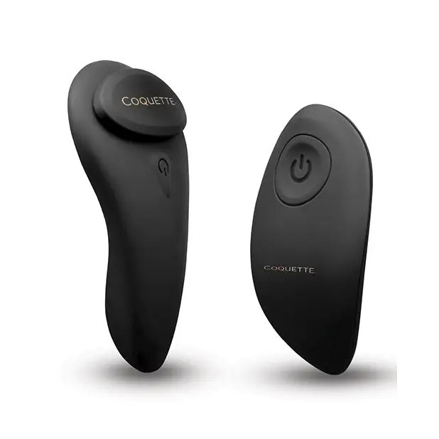 Coquette The Secret Panty Vibe - Black/Rose Gold - Stimulators