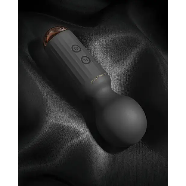 Coquette The Small Wonder Mini Wand - Black/Rose Gold - Massage Products