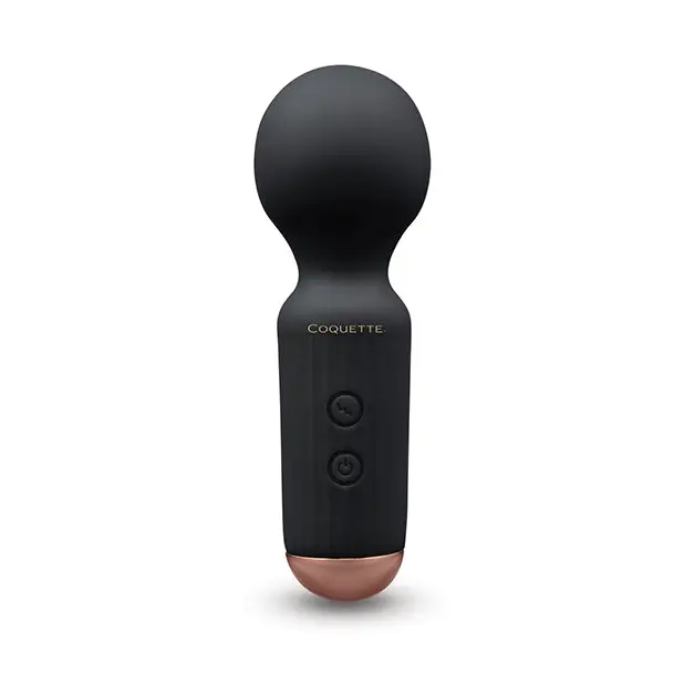 Coquette The Small Wonder Mini Wand - Black/Rose Gold - Massage Products