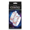 Cosmo Bondage Ankle Cuffs - Rainbow - Bondage Blindfolds & Restraints