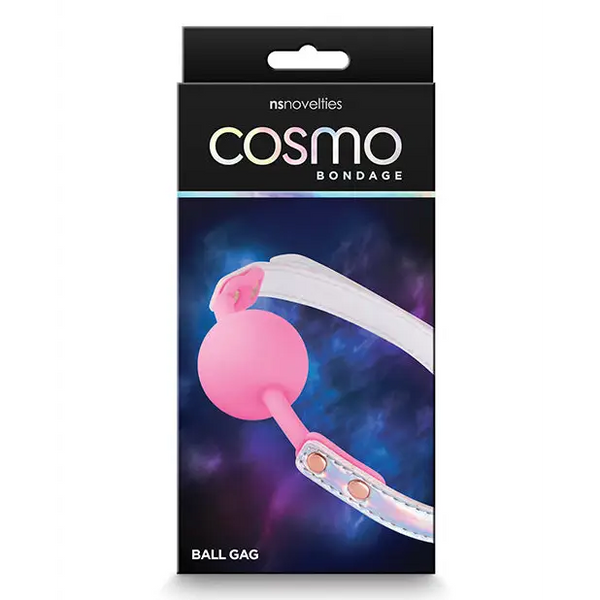 Cosmo Bondage Ball Gag - Rainbow - Bondage Blindfolds & Restraints