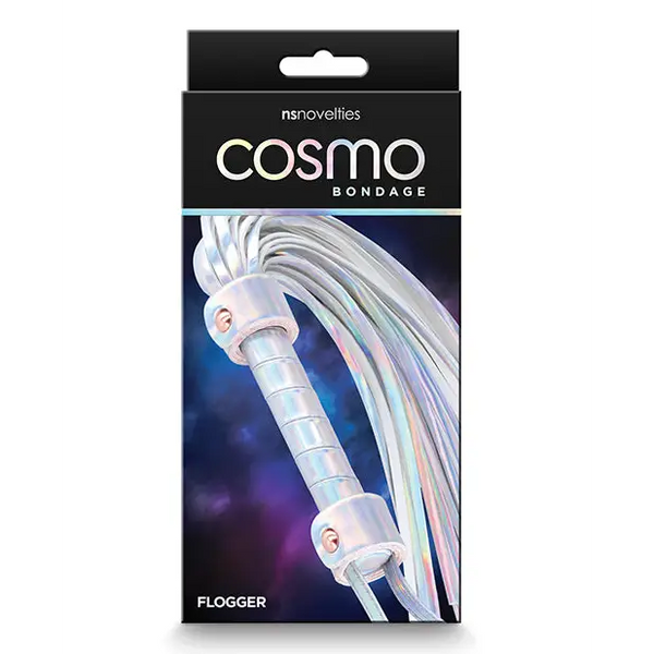 Cosmo Bondage Flogger - Rainbow - Bondage Blindfolds & Restraints
