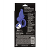 Couples Enhancers Silicone Rechargeable Dual Pleaser Enhancer - Blue - Penis Enhancement