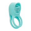 Couple’s Enhancers Silicone Rechargeable French Kiss Enhancer - Teal - Stimulators