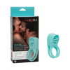 Couple’s Enhancers Silicone Rechargeable French Kiss Enhancer - Teal - Stimulators