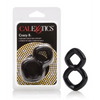Crazy 8 Enhancer Double Cock Ring - Black - Penis Enhancement