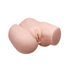 Crazy Bull Double Pleasure Vagina/Anal Masturbator - Ivory - Dolls & Masturbators