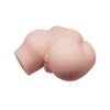 Crazy Bull Double Pleasure Vagina/Anal Masturbator - Ivory - Dolls & Masturbators