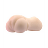 Crazy Bull No Lube Realistic Vagina Masturbator Sleeve - Ivory - Dolls & Masturbators