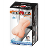 Crazy Bull No Lube Realistic Vagina Masturbator Sleeve - Ivory - Dolls & Masturbators