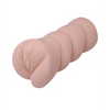 Crazy Bull No Lube Vagina Masturbator Sleeve - Ivory - Dolls & Masturbators