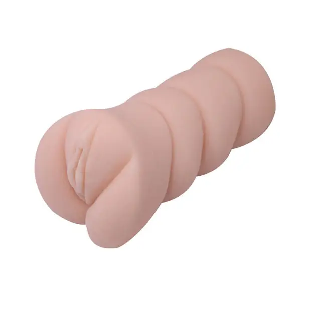Crazy Bull No Lube Vagina Masturbator Sleeve - Ivory - Dolls & Masturbators