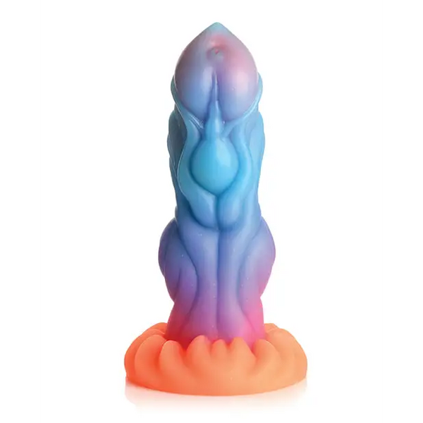 Creature Cocks Alien Invader Alien Glow-in-the-Dark Silicone Dildo