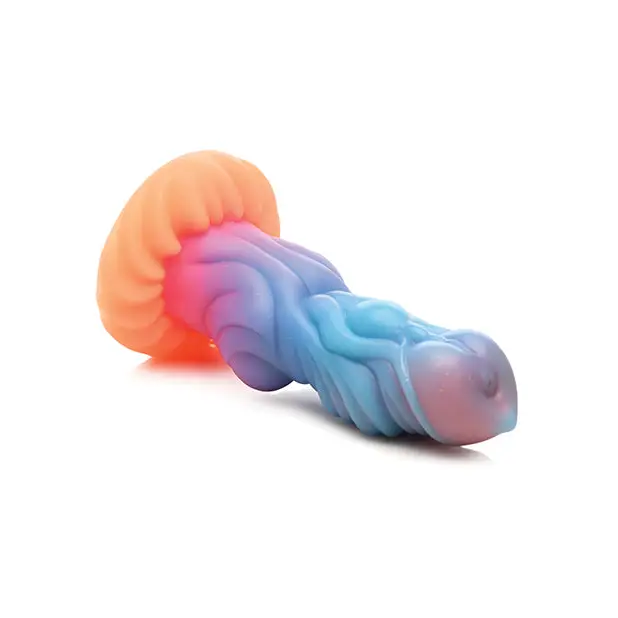 Creature Cocks Alien Invader Alien Glow-in-the-Dark Silicone Dildo