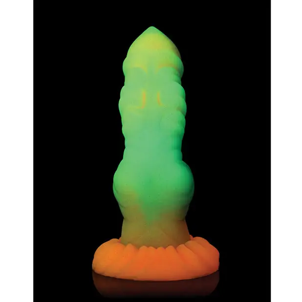 Creature Cocks Alien Invader Alien Glow-in-the-Dark Silicone Dildo