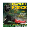 Creature Cocks Centaur Explosion Squirting Silicone Dildo - Black/Peach - Dongs & Dildos