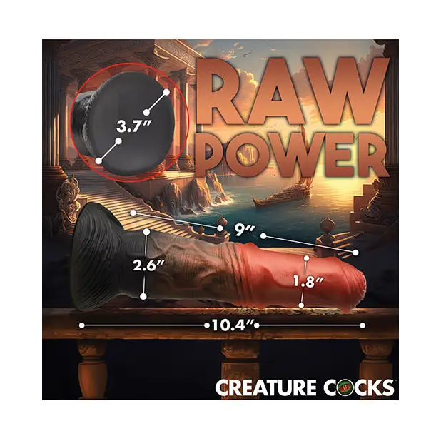 Creature Cocks Centaur Silicone Dildo - Multi Color - Dongs & Dildos
