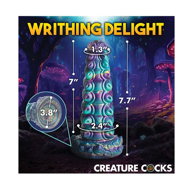 Creature Cocks Chrysalis Silicone Dildo - Multi Colors - Dongs & Dildos