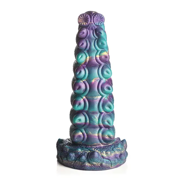 Creature Cocks Chrysalis Silicone Dildo - Multi Colors - Dongs & Dildos