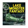 Creature Cocks Cockness Monster Silicone Key Chain - Multi Color - Novelties