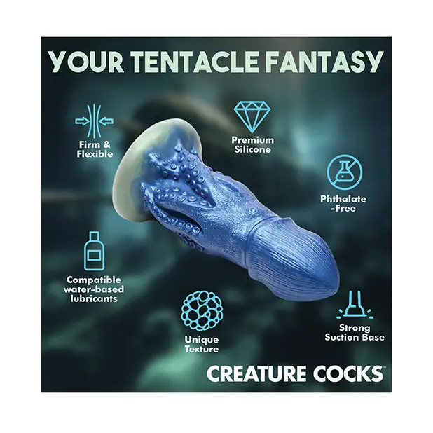 Creature Cocks Cocktopus Octopus Silicone Dildo - Dongs & Dildos