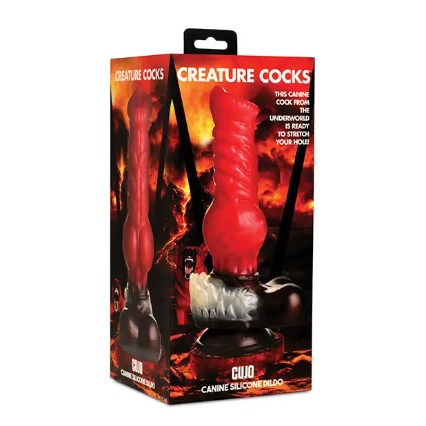 Creature Cocks Cujo Canine Silicone Dildo - Large